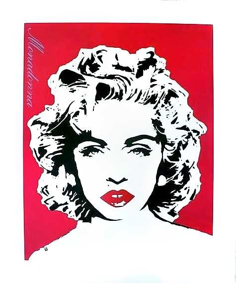 Madonna (Red) by Bambi